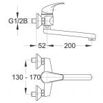 HERZ 00281 SIMPATY s70 Baterija za sudoperu