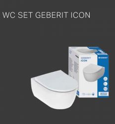 ICON RIMFREE WC Šolja Konzolna sa SC Slim Daskom 500.784.01.1