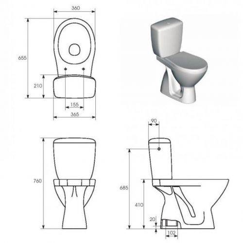 KASKADA Monoblok Simplon sa Daskom