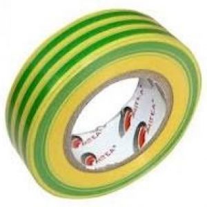 SCHULLER Izolir traka PVC 10 m x 15 mm/10 žuto-zelena +90°c