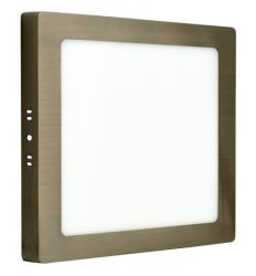 M18NK-SN 18W 6500K saten nikl nadgradni kvadratni LED panel