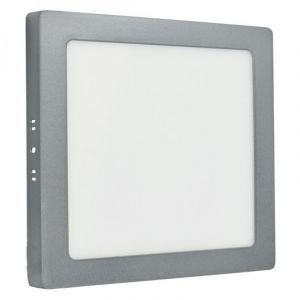 M18NK-SIL 18W 6500K srebrni nadgradni kvadratni LED panel