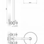 BRONTEE NB10251 baterija za tuš kadu