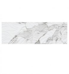 Marble Statuario Onda 25x75