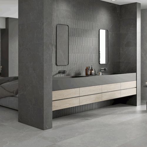 Storm Wall Grey 25x75