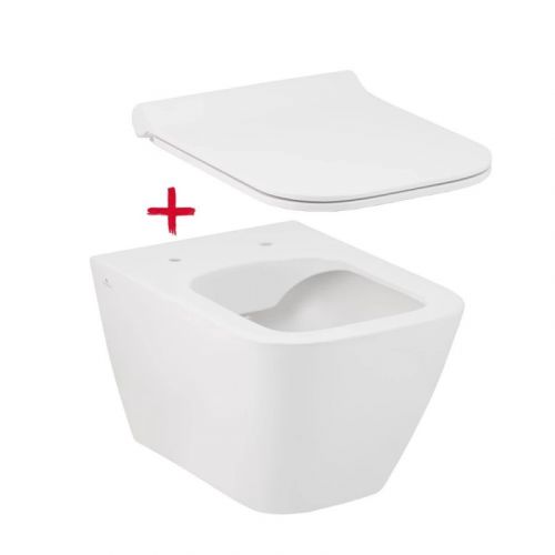 SATURN RIMOUT WC Šolja konzolna u kompletu sa softclose wc daskom